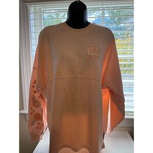 Walt Disney World Peach Velour/Floral Spirit Jersey - Adult M